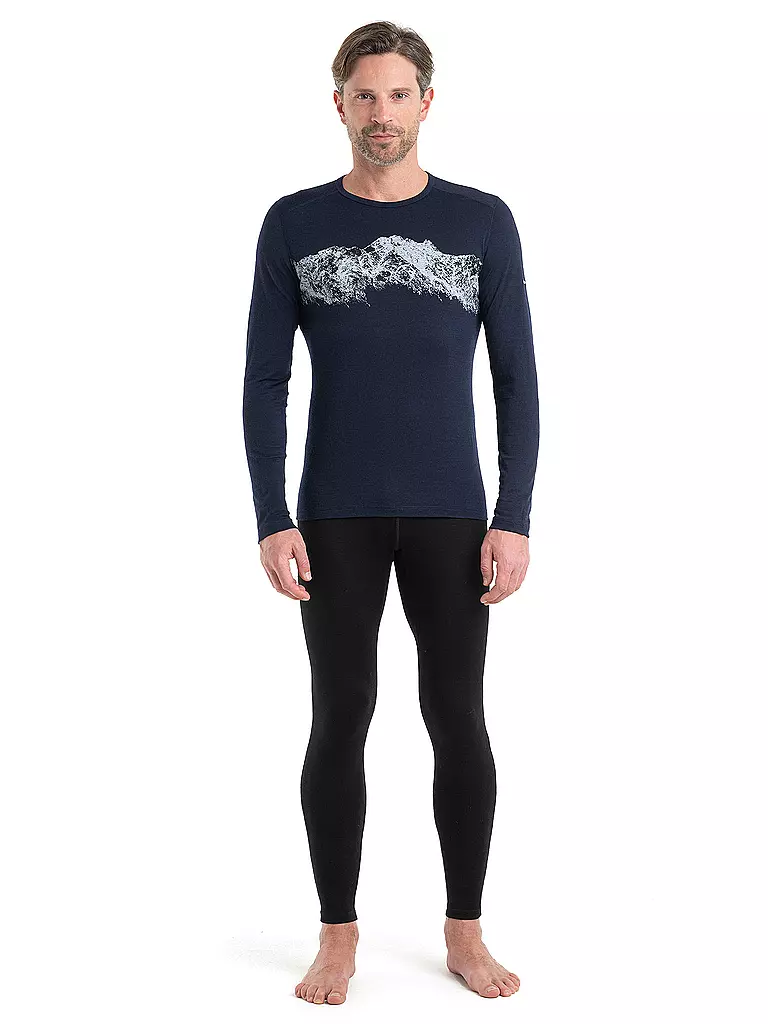 ICEBREAKER | Herren Funktionsshirt Merino 200 Oasis Thermo | Negro