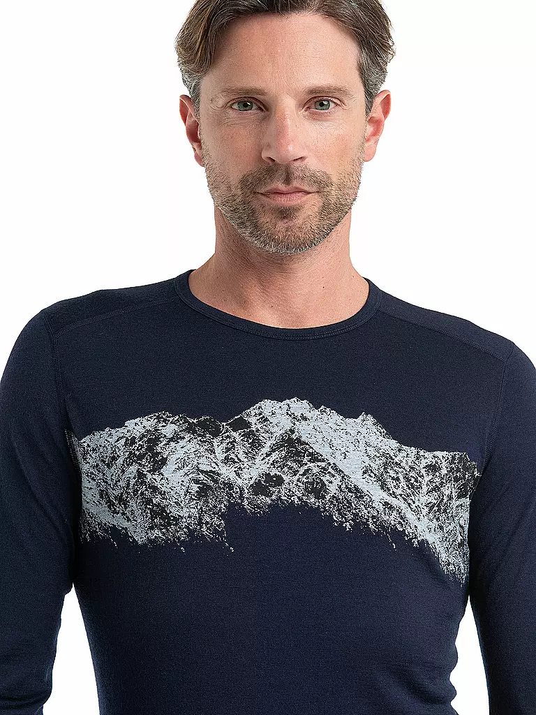 ICEBREAKER | Herren Funktionsshirt Merino 200 Oasis Thermo | Negro