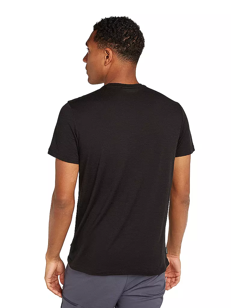 ICEBREAKER | Herren Funktionsshirt Natskitour Cool-Lite | Negro