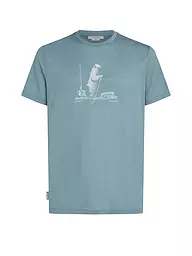 ICEBREAKER | Herren Funktionsshirt Paddle 150 Tech | Azul claro