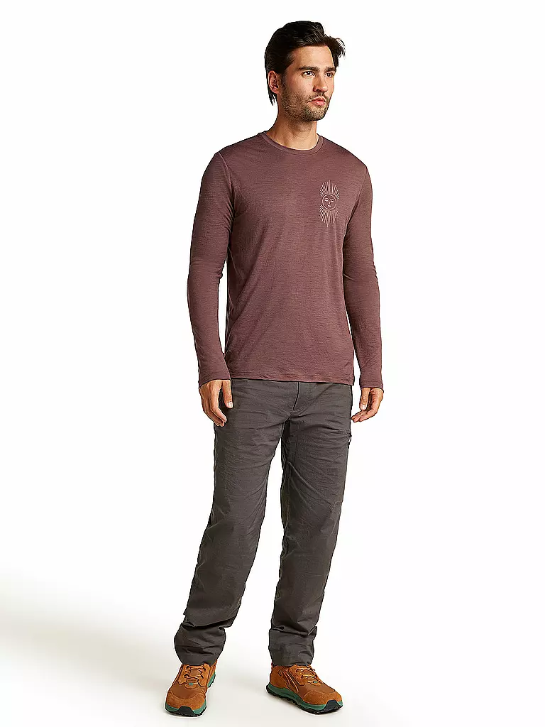 ICEBREAKER | Herren Funktionsshirt Solar 150 Tech | Marrón