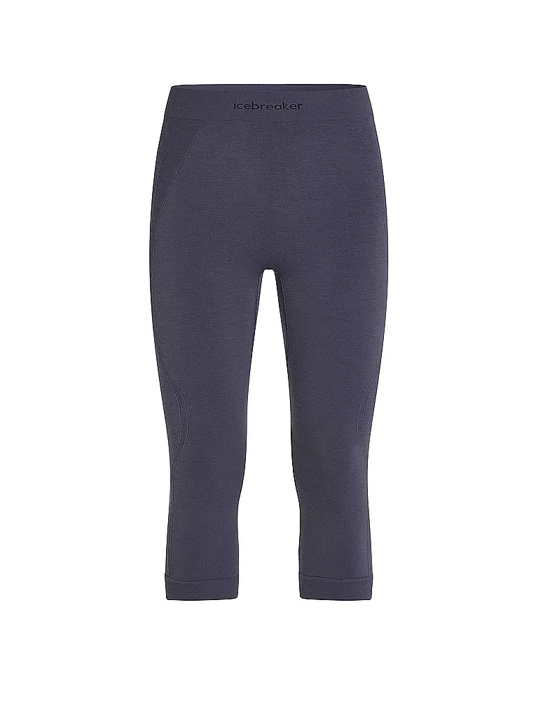 ICEBREAKER | Herren Unterzieh Hose Seamless ZoneKnit 3/4 | Gris