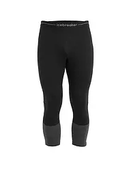ICEBREAKER | Mallas 3/4 de merino 200 ZoneKnit™ para hombre | Negro