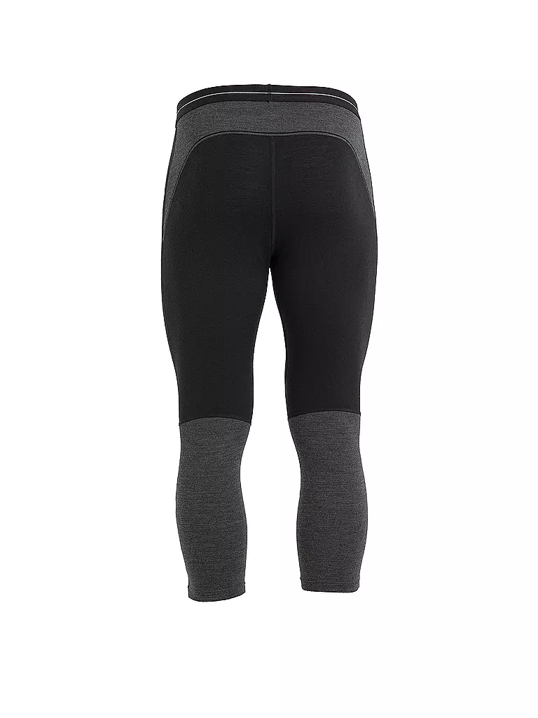 ICEBREAKER | Mallas 3/4 de merino 200 ZoneKnit™ para hombre | Negro