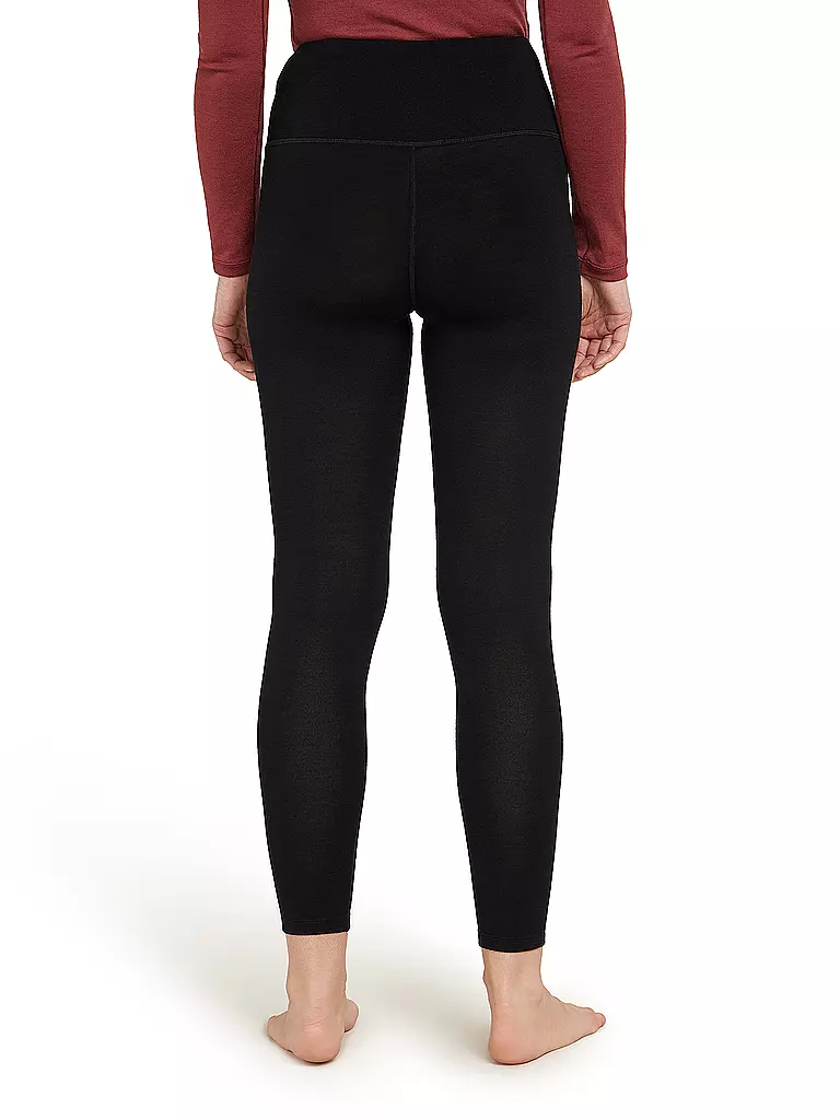 ICEBREAKER | Mallas térmicas de mujer Tech High Rise 260 | Negro