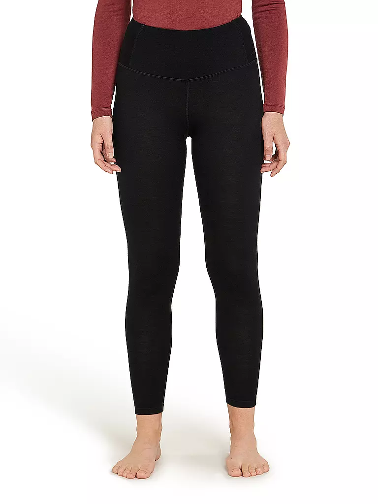 ICEBREAKER | Mallas térmicas de mujer Tech High Rise 260 | Negro