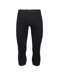 ICEBREAKER | Pantalón funcional 3/4 de merino 200 Oasis para hombre | Negro