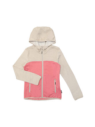 ICEPEAK | Chaqueta de forro polar para niña Kamenz Beige/Rosa