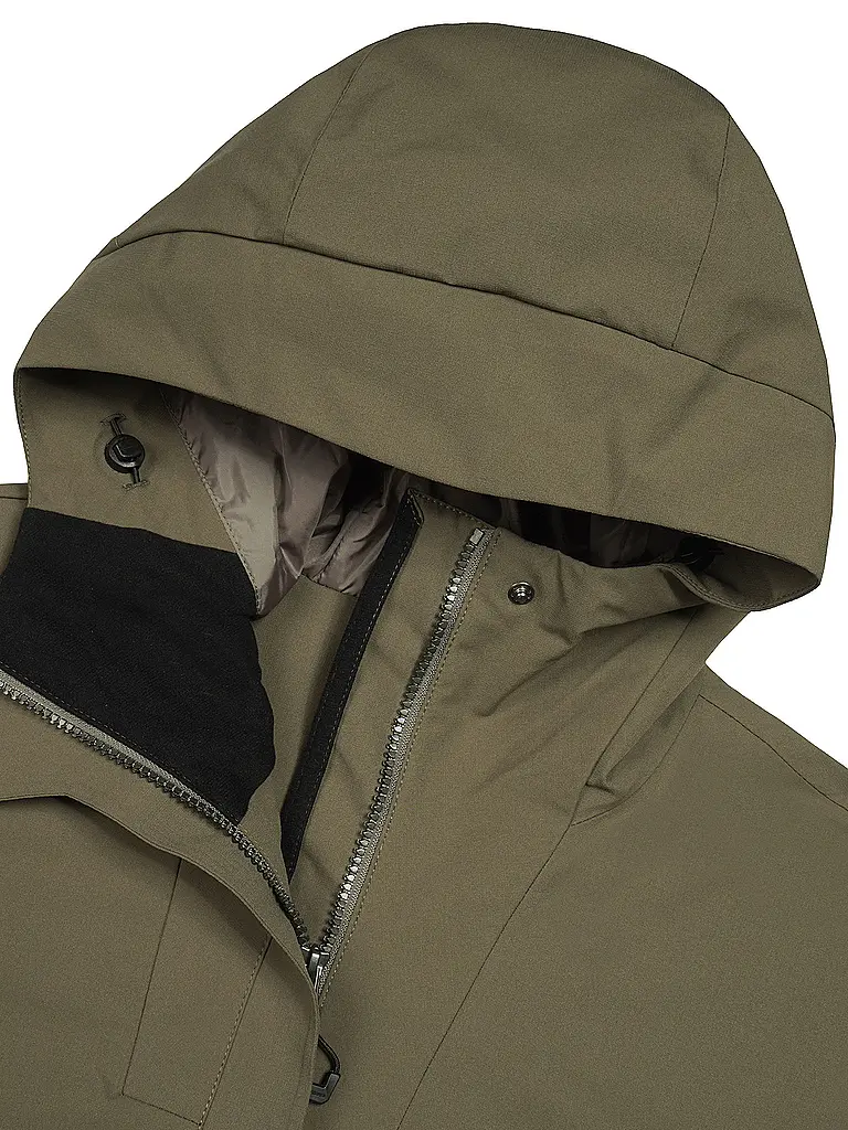 ICEPEAK | Abrigo de invierno para mujer Minier con capucha |