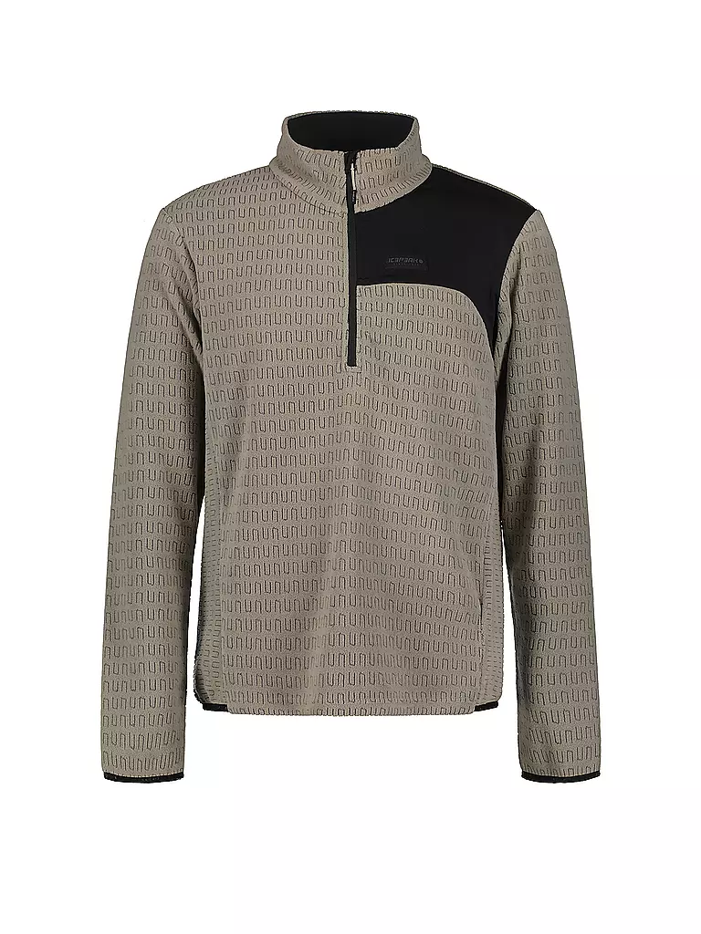 ICEPEAK | Camiseta funcional con cremallera Brady para hombre | Gris