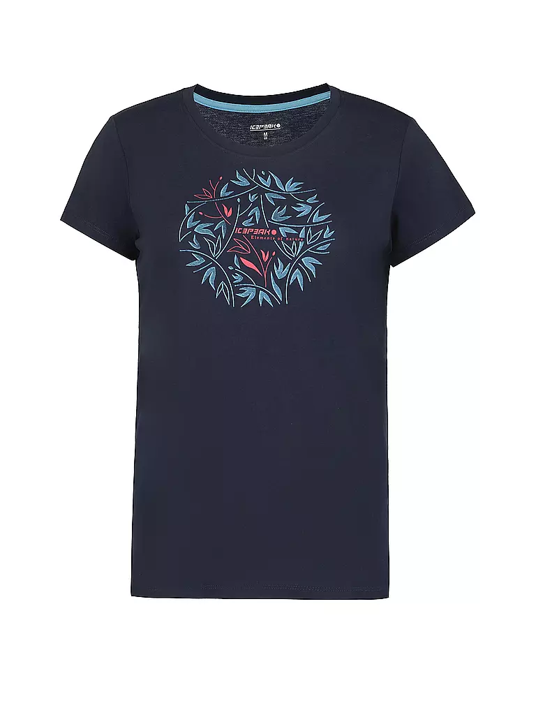 ICEPEAK | Camiseta funcional de mujer Belcher | Azul oscuro