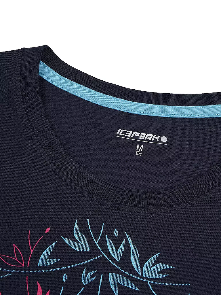 ICEPEAK | Camiseta funcional de mujer Belcher | Azul oscuro