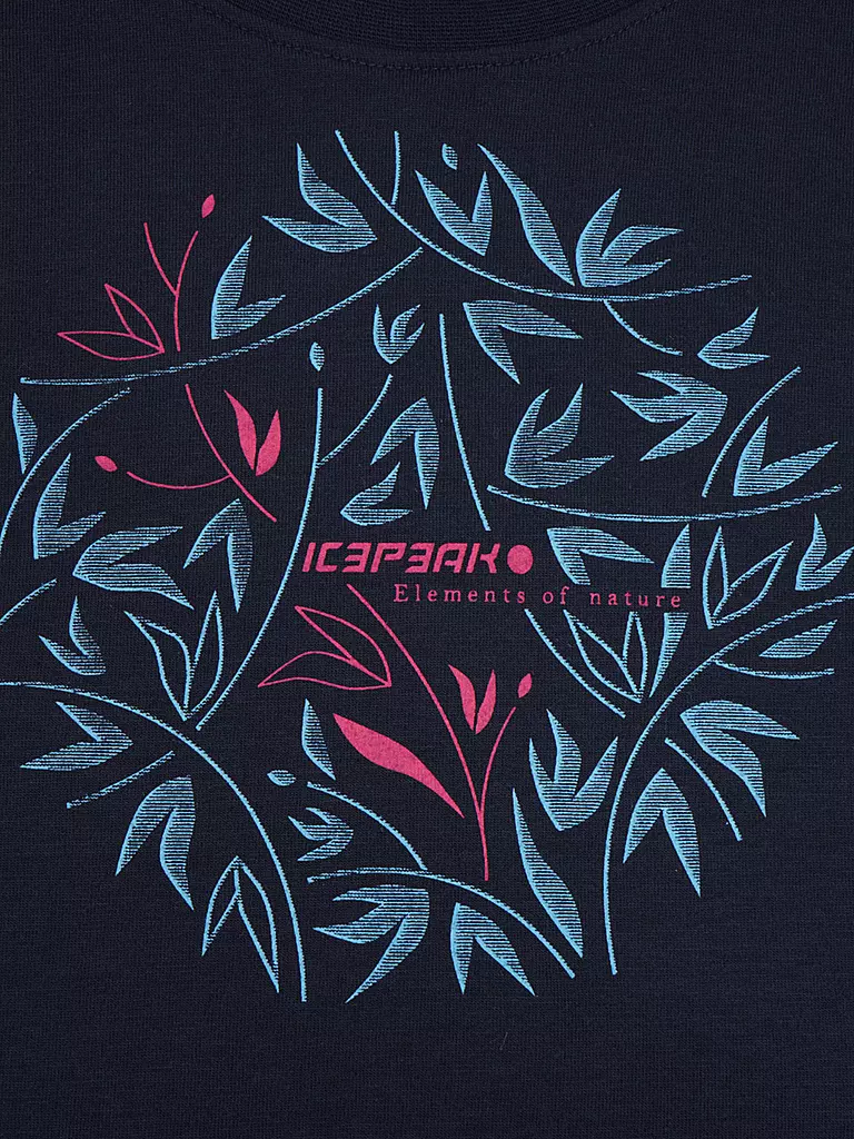ICEPEAK | Camiseta funcional de mujer Belcher | Azul oscuro