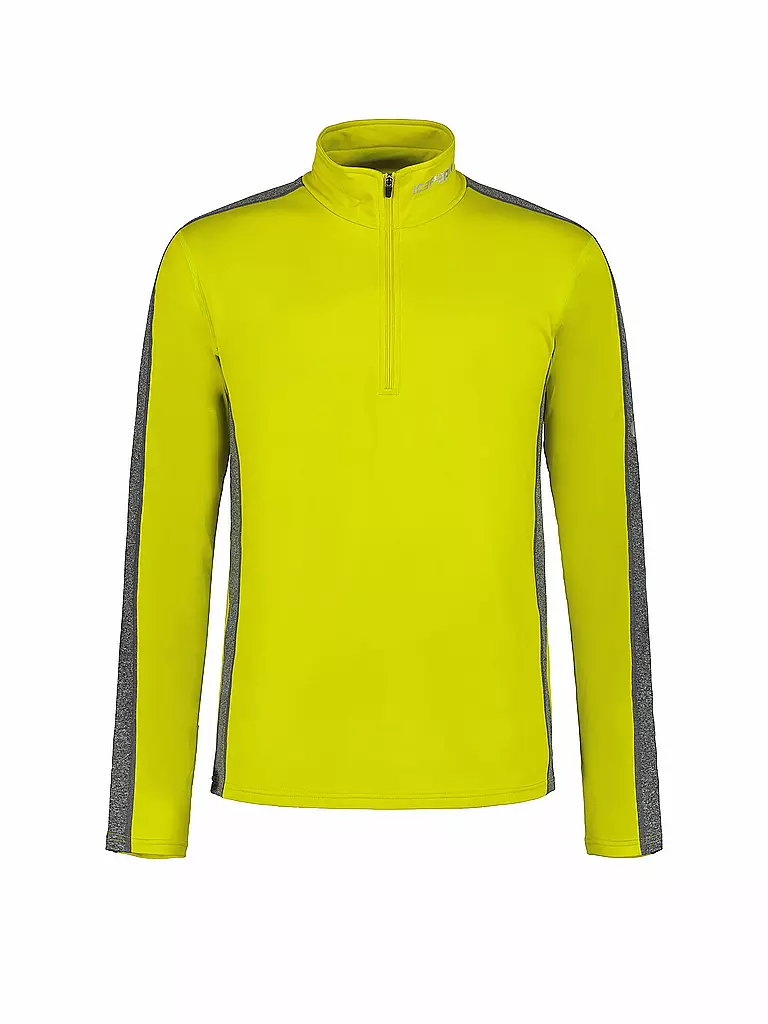 ICEPEAK | Camiseta interior con cremallera Fleminton para hombre | Amarillo