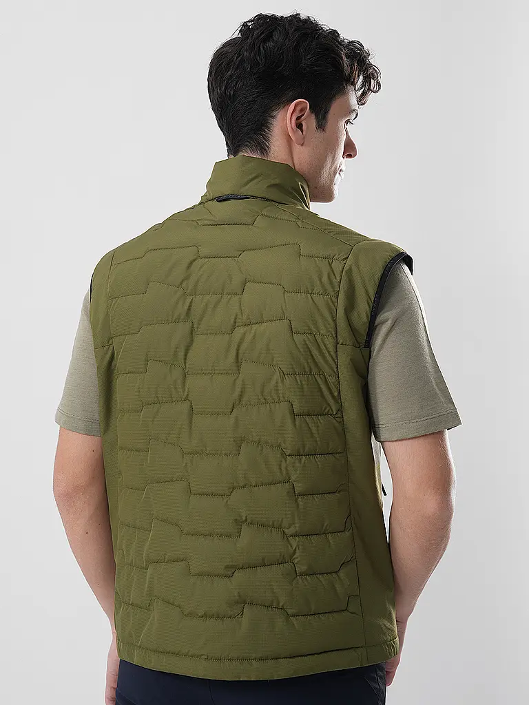 ICEPEAK | Chaleco aislante Barlow para hombre | Oliva