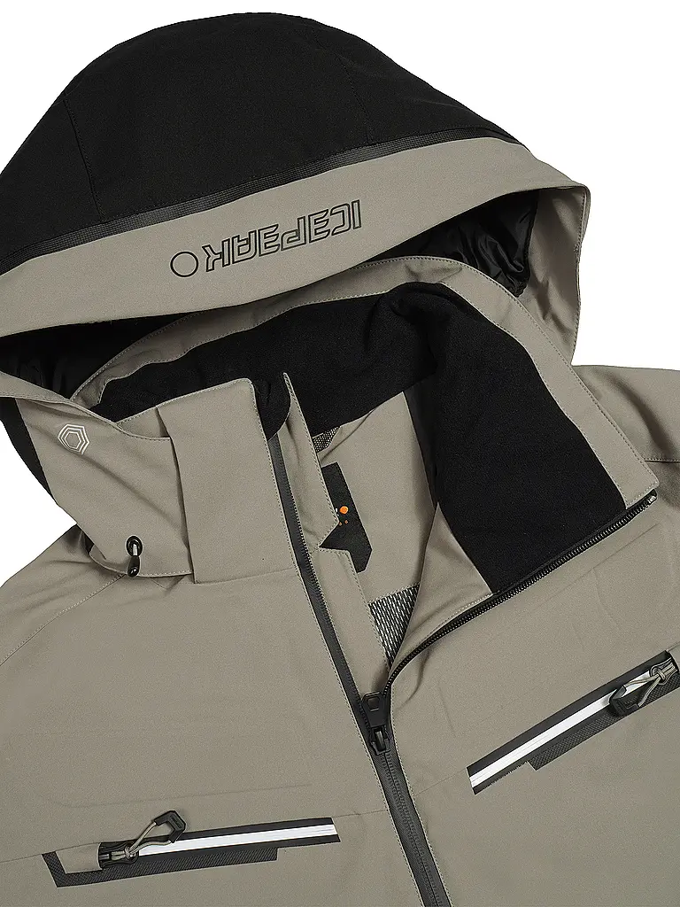 ICEPEAK | Chaqueta de esquí Farwell para hombre | Gris
