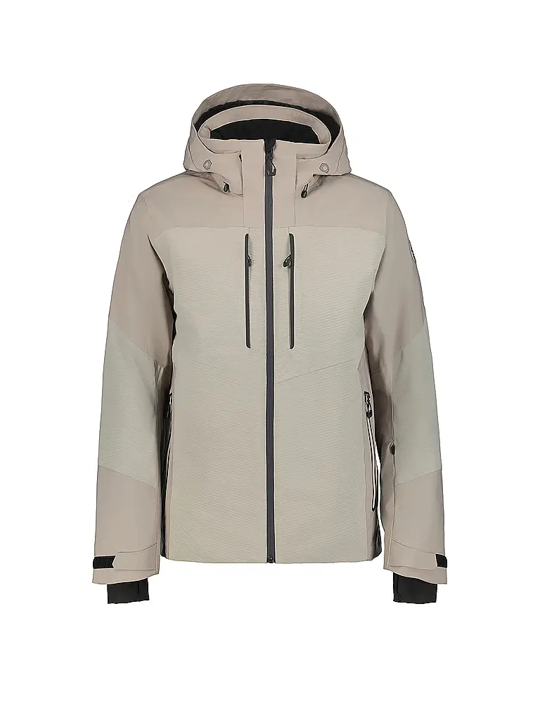 ICEPEAK | Chaqueta de esquí para hombre Faulkton con capucha | Gris