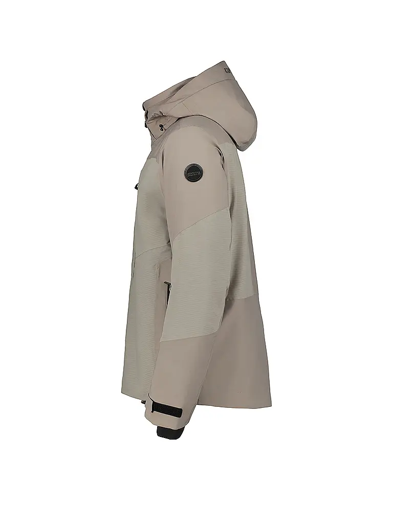 ICEPEAK | Chaqueta de esquí para hombre Faulkton con capucha | Gris