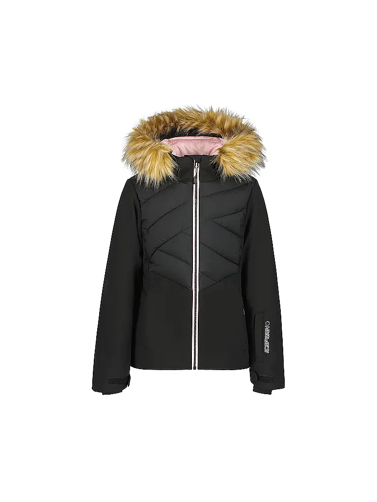 ICEPEAK | Chaqueta de esquí para niña Laval Jr | Negro
