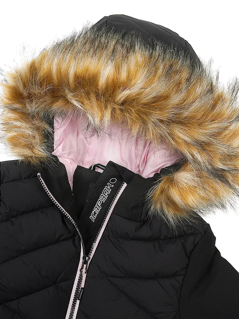 ICEPEAK | Chaqueta de esquí para niña Laval Jr | Negro
