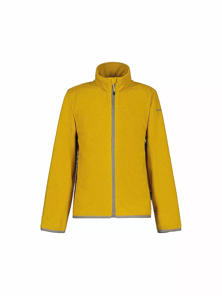 ICEPEAK | Chaqueta de forro polar para niño Kobuk JR | Mostaza