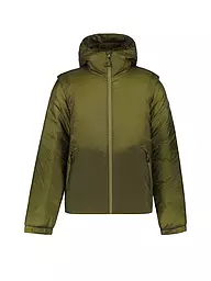 ICEPEAK | Chaqueta de invierno para hombre Morenci con capucha | Oliva
