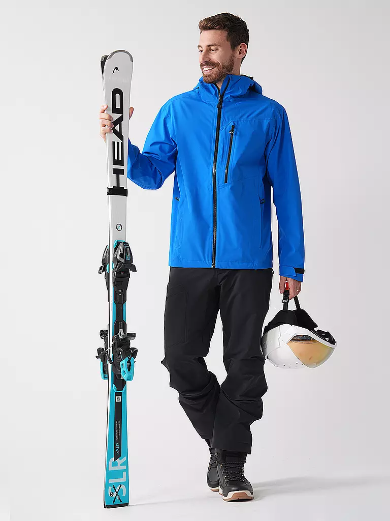 ICEPEAK | Chaqueta de senderismo con capucha Decatur para hombre | Azul