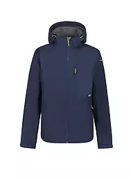 ICEPEAK | Chaqueta de senderismo para hombre Bangs 2L con capucha | Azul oscuro