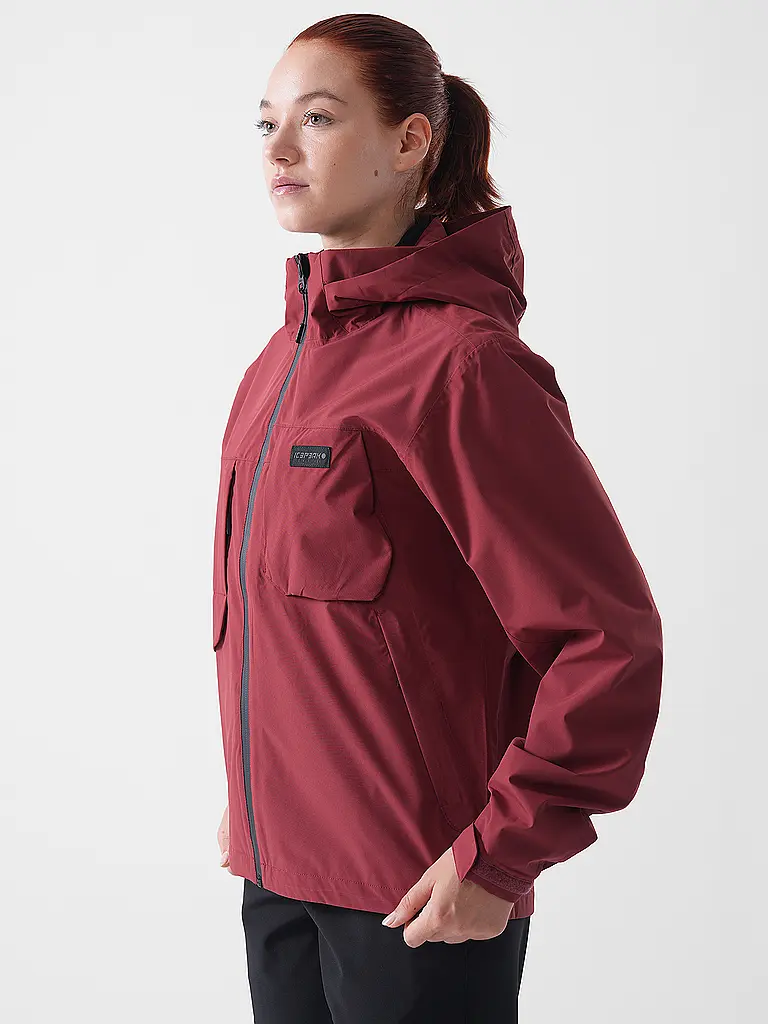 ICEPEAK | Chaqueta de senderismo para mujer Brilliant Shell con capucha |