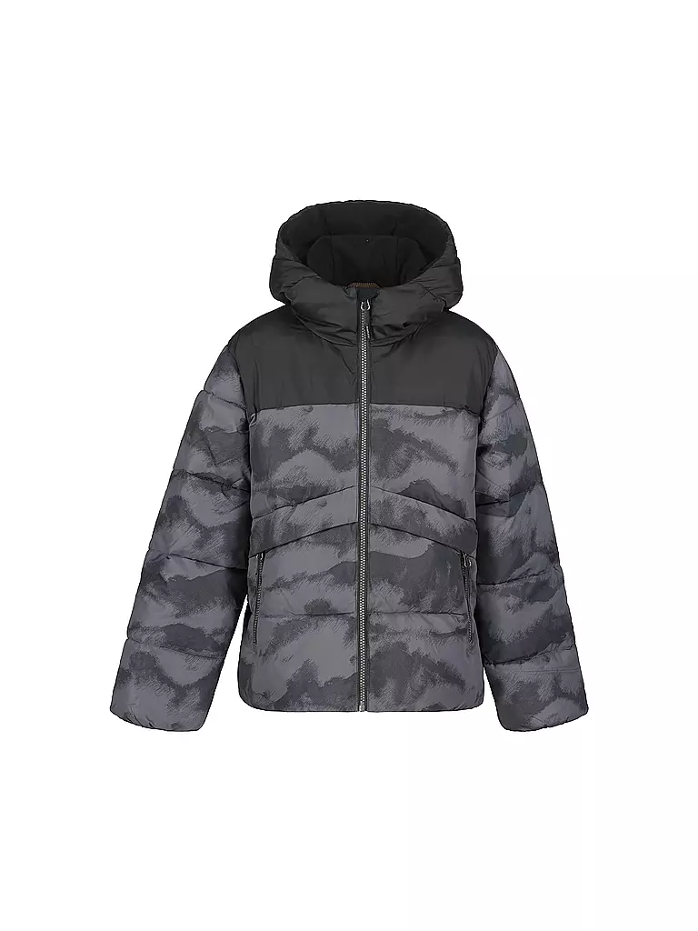 ICEPEAK | Chaqueta de senderismo para niños Kenmare con capucha | Gris