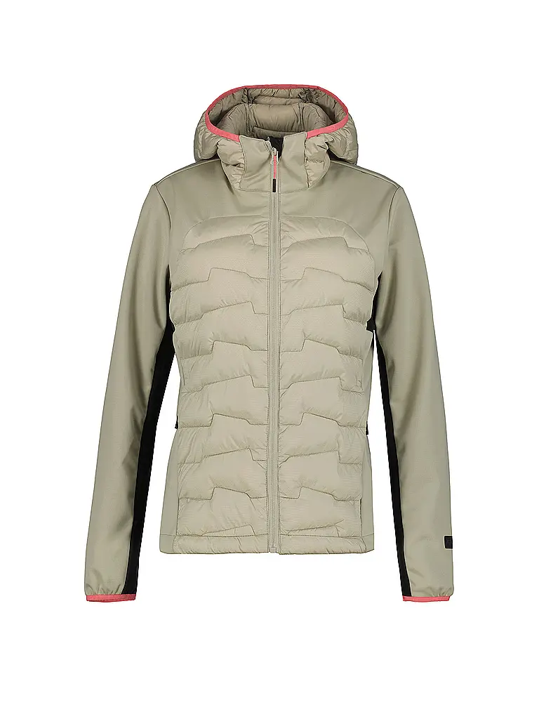 ICEPEAK | Chaqueta híbrida con capucha Burlison para mujer | Beige