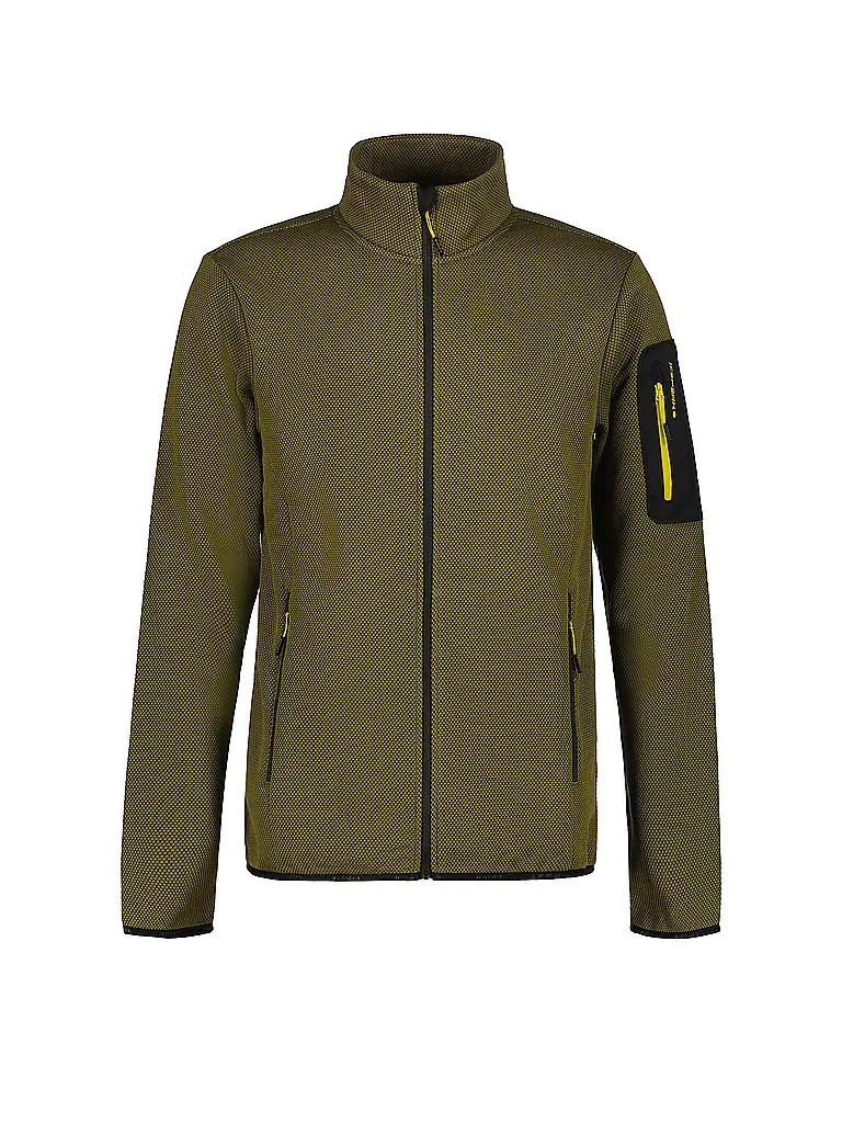 ICEPEAK | Chaqueta polar Bredstedt para hombre | Oliva