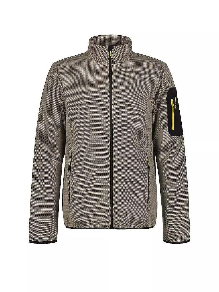 ICEPEAK | Chaqueta polar Bredstedt para hombre | Marrón claro