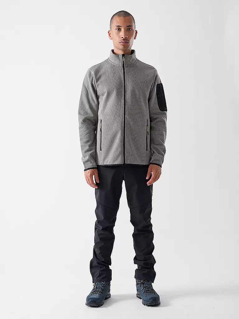 ICEPEAK | Chaqueta polar Bredstedt para hombre | Marrón claro