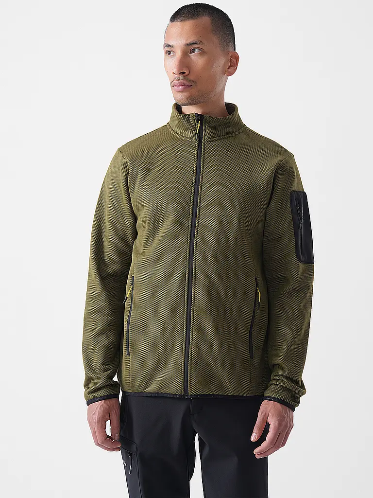 ICEPEAK | Chaqueta polar Bredstedt para hombre | Oliva