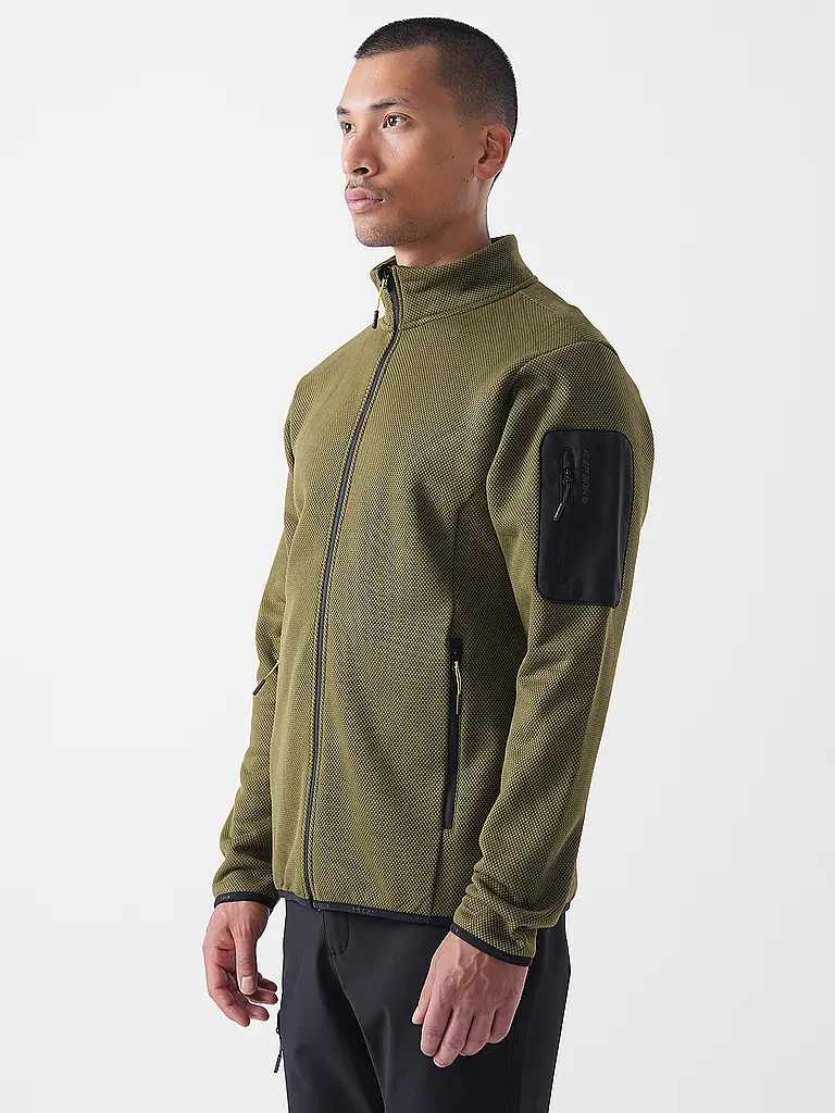 ICEPEAK | Chaqueta polar Bredstedt para hombre | Oliva