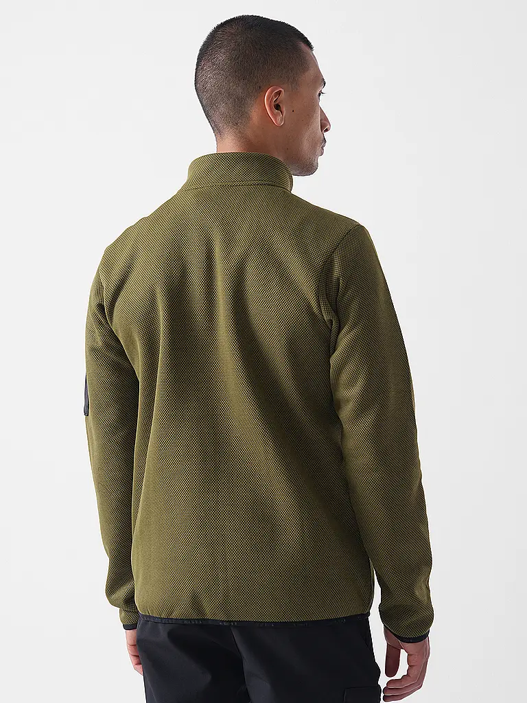 ICEPEAK | Chaqueta polar Bredstedt para hombre | Oliva