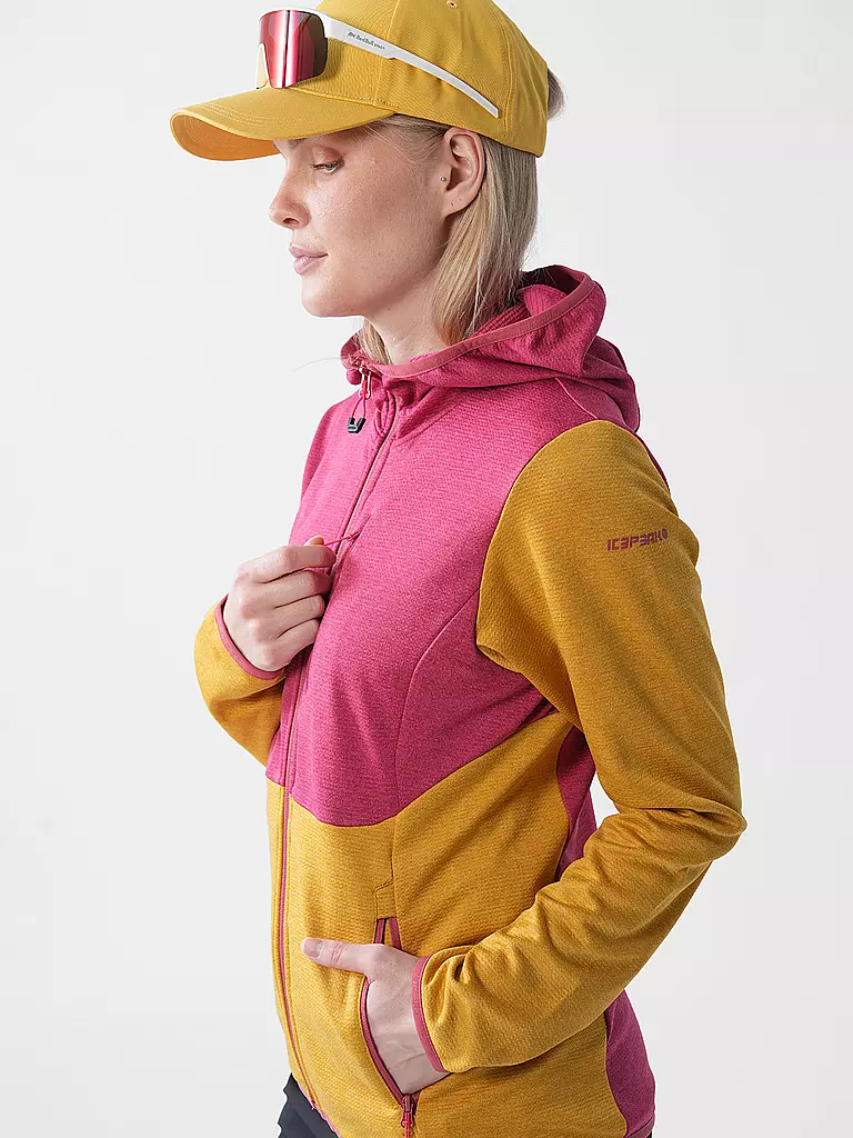 ICEPEAK | Chaqueta polar con capucha Banks para mujer |