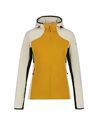 ICEPEAK | Chaqueta polar con capucha Basile para mujer | Mostaza
