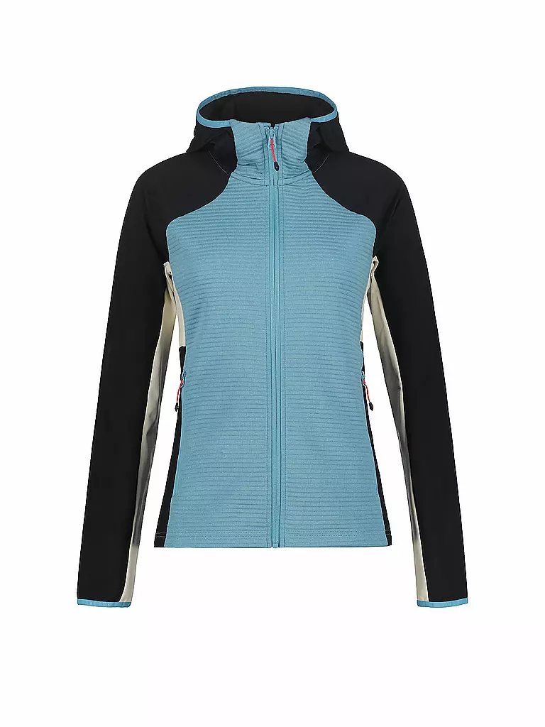 ICEPEAK | Chaqueta polar con capucha Basile para mujer | Azul claro