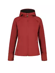 ICEPEAK | Chaqueta polar con capucha Dahlen para mujer | Rojo oscuro