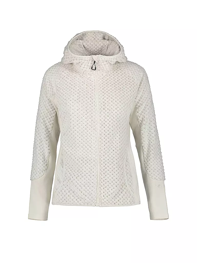 ICEPEAK | Chaqueta polar con capucha Daisetta para mujer | Blanco