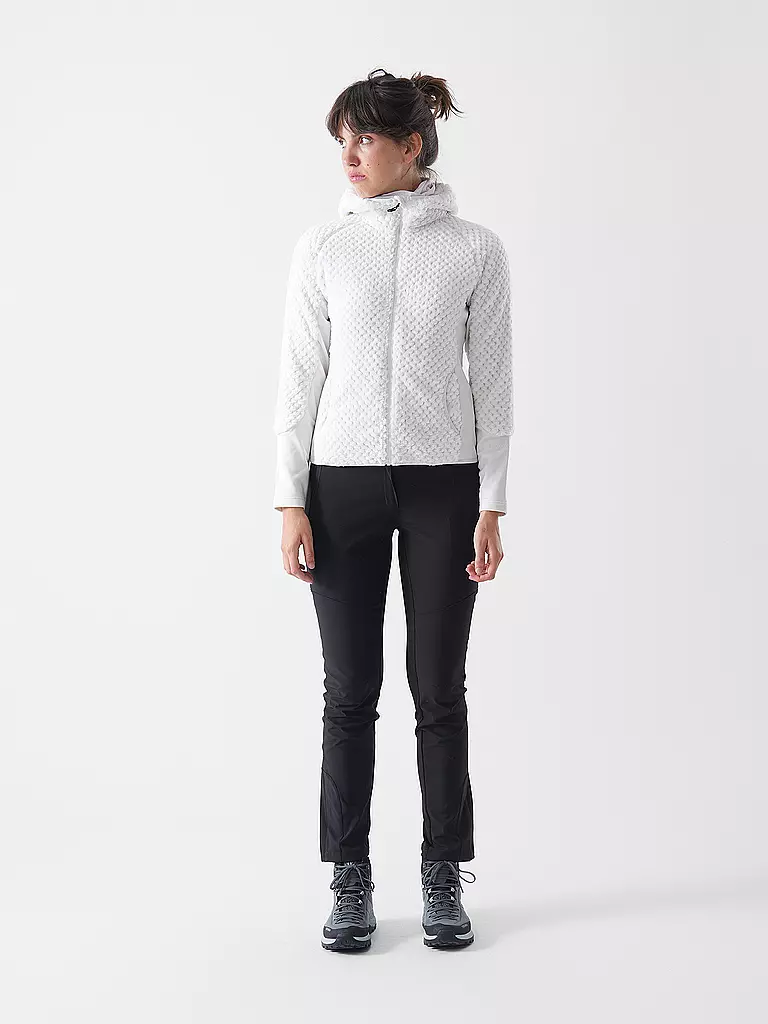 ICEPEAK | Chaqueta polar con capucha Daisetta para mujer | Blanco