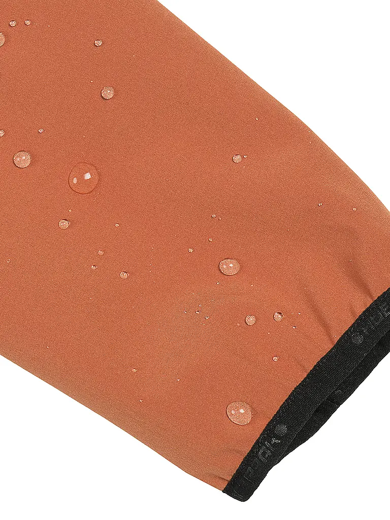ICEPEAK | Chaqueta polar de senderismo para hombre Danfort con capucha | Naranja