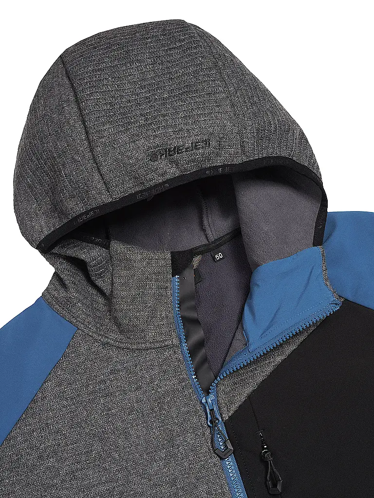 ICEPEAK | Chaqueta polar de senderismo para hombre Danfort con capucha |