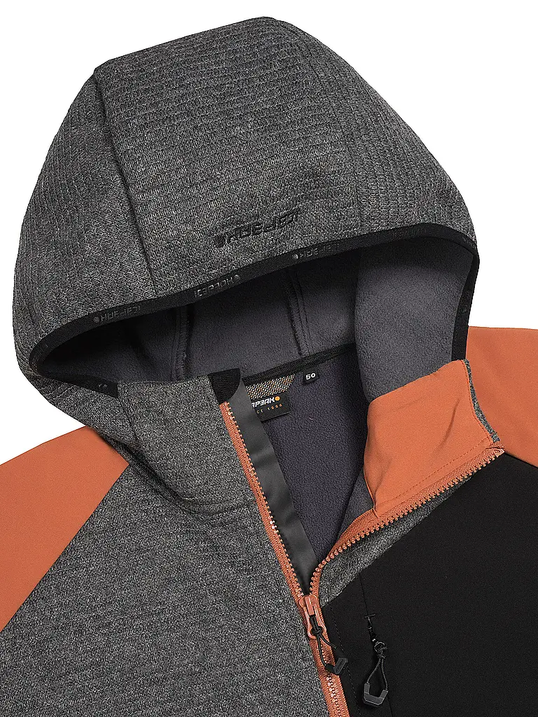 ICEPEAK | Chaqueta polar de senderismo para hombre Danfort con capucha |