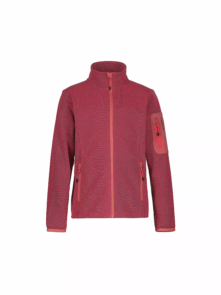 ICEPEAK | Chaqueta polar Kemnath para niña | Rojo