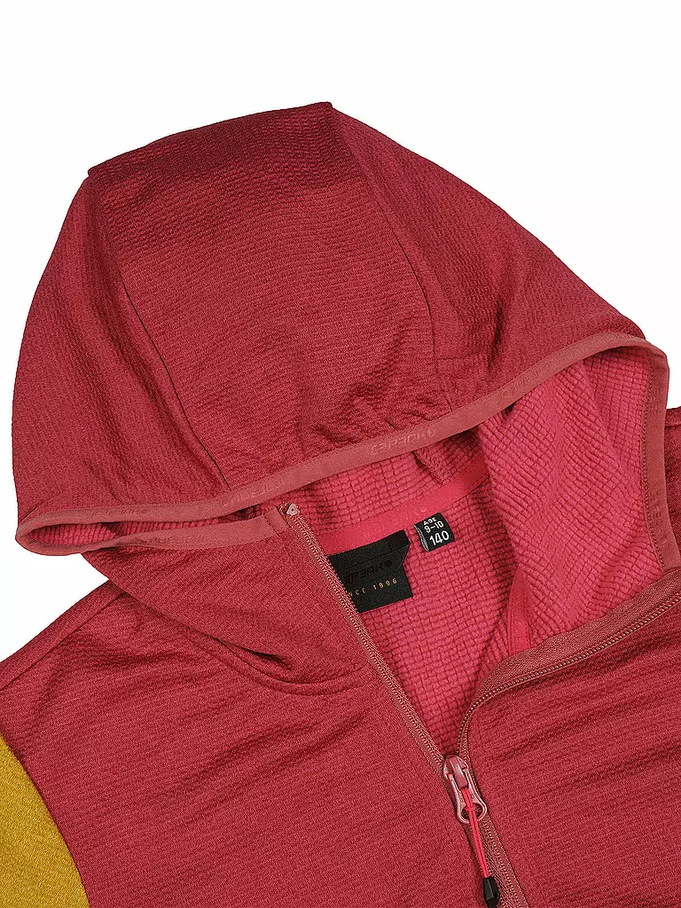 ICEPEAK | Chaqueta polar para niña Kamenz Hoodie JR | Fucsia