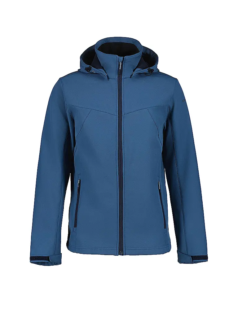 ICEPEAK | Chaqueta softshell Brimfield con capucha para hombre | Azul