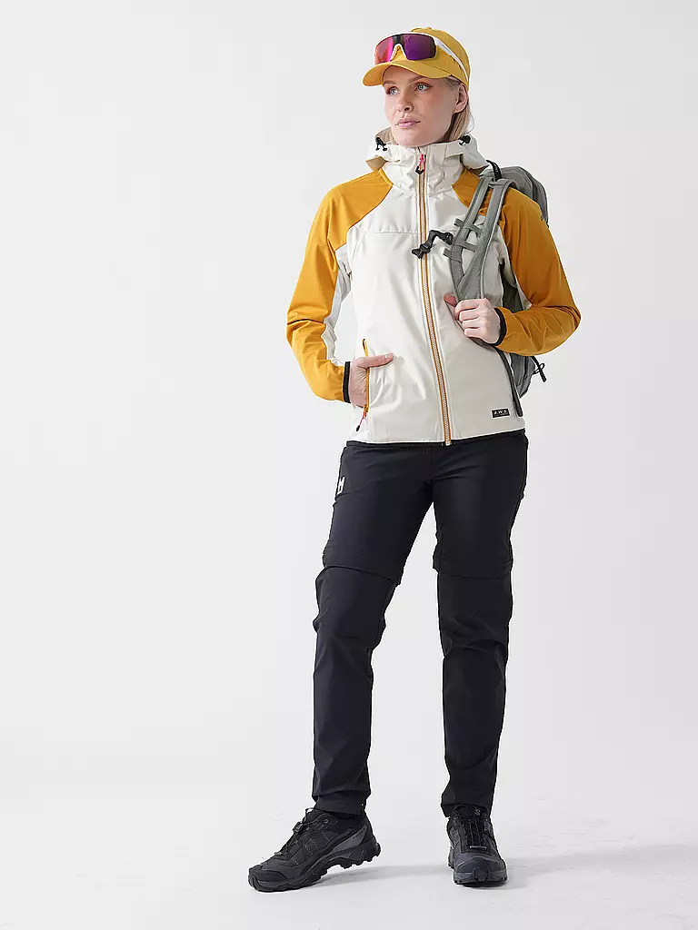 ICEPEAK | Chaqueta softshell con capucha Braden para mujer | Crema